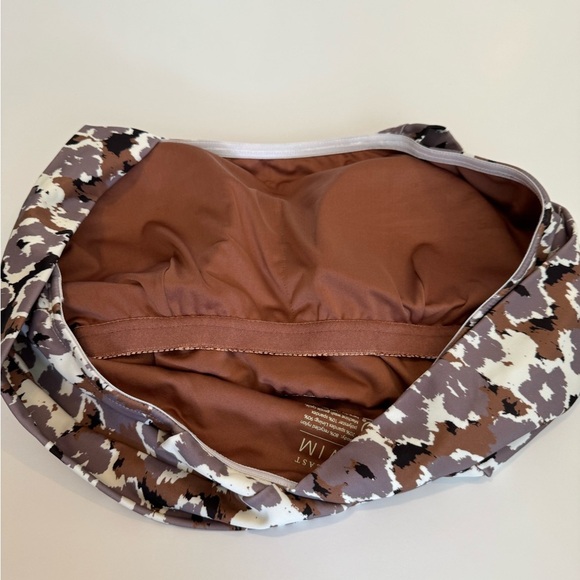 Down East cheetah print swim top large - Picture 7 of 8